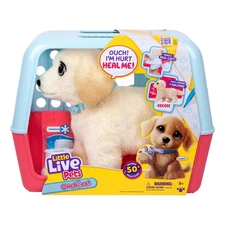 Little Live Pets Ouchies Cooper The Retriever Puppy, 50+ Sounds Holiday