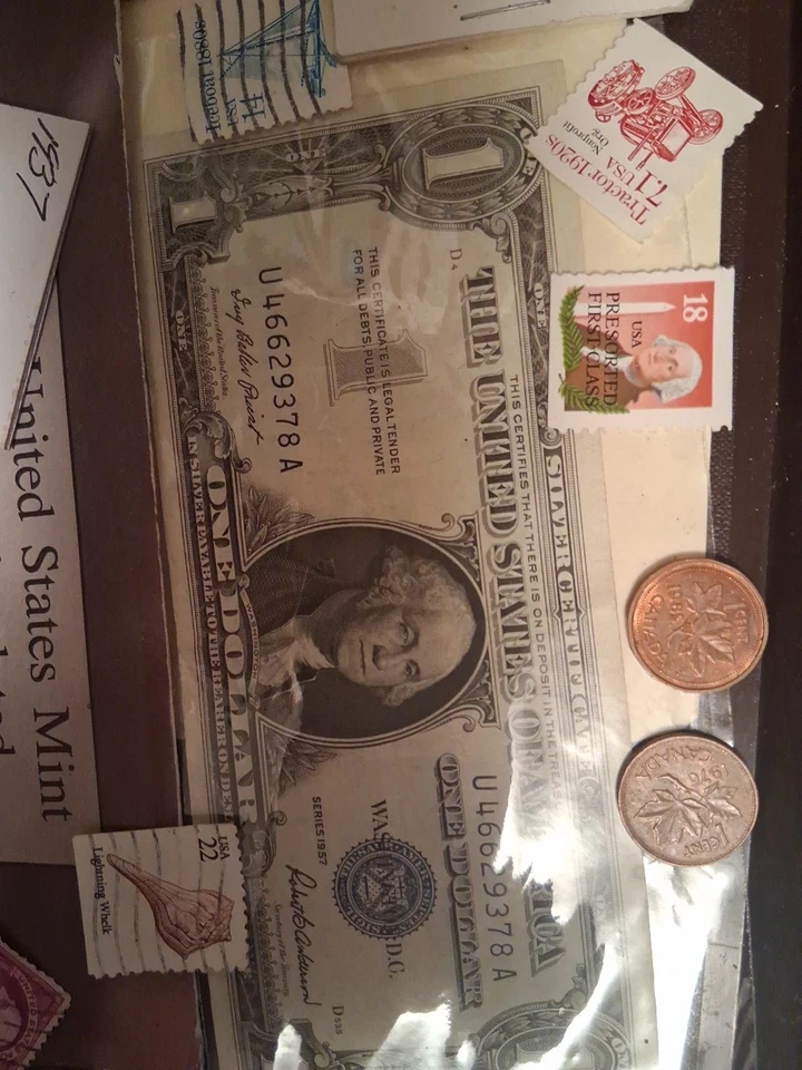 Collectible Junk Drawer Lot 1996 Mint Set No W 5c 2011 Proof Gold $1 Silver... - Image 3 of 4