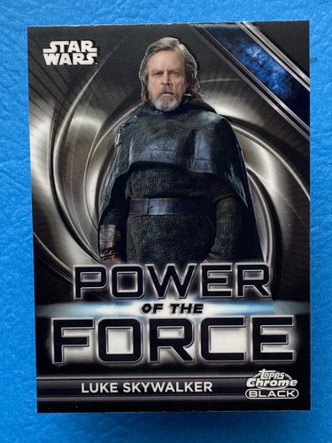 Luke Skywalker [Red] #POF-25 Star Wars 2025 Topps Smugglers Outpost Power of the Force card