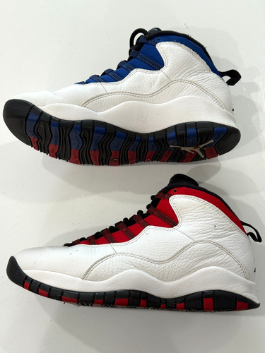 Nike Air Jordan Retro 10 Westbrook Class of 2006 Red White Blue Men's Size 8 - Picture 2 of 11