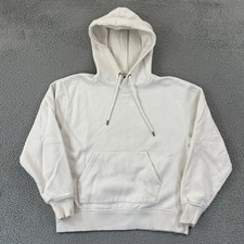 The North Face Sweatshirt Womens XS White Hoodie Long Sleeve Active Pullover