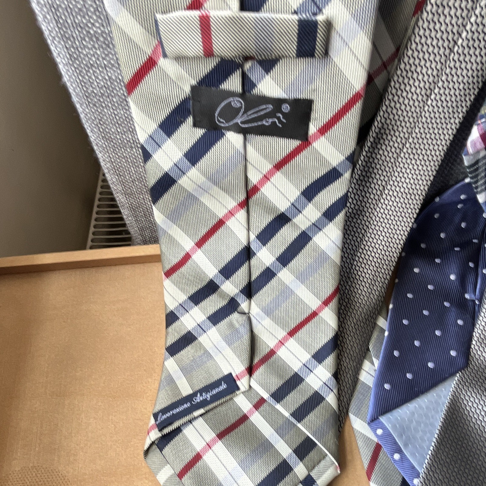 Men’s ties x 4 Marco Pastor Rooster Guasch - 2Silk, 3 Handmade 1 cotton ...