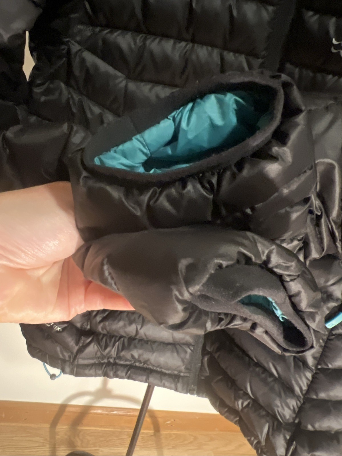 Rab Microlight Down Jacket Black Small - image 5