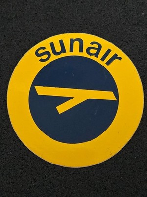 SUN AIR   Sticker / Aufkleber   *aus Sammlung* 038
