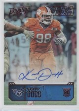 2016 Panini Prestige Rookie Signatures Xtra Points Red Kevin Dodd #KDO Auto 0c2