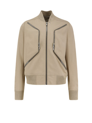 RICK OWENS Temple Heizer Flight Beige Jacket New & Authentic