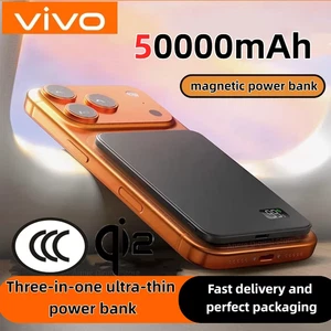 50000Mah Banque d'alimentation sans fil magnétique PD22.5W Portable charge rapide externe Ba