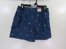 New 365 Kids Shorts Size 8 Blue Elastic Waist Pockets