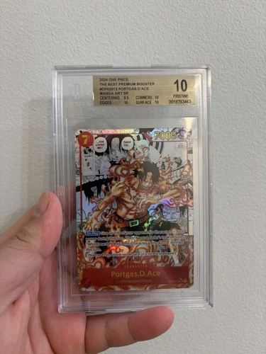 Portgas.D.Ace (Parallel) (Manga) (Alternate Art) OP02-013 Paramount War Foil