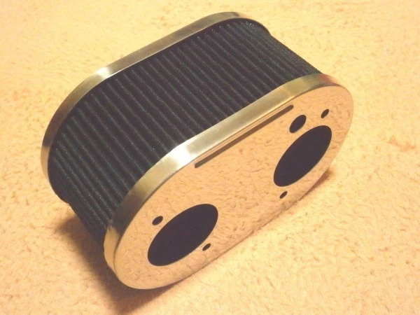 Filtro de aire de acero inoxidable para Datsun S30Z Solex Weber 240Z L28 L26 Foto 2 de 4
