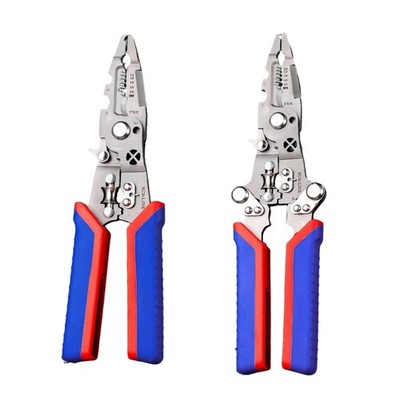 Multifunctional Wire Stripper Cutter Electrician Tool Voltage Detection Alarm