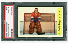 1958 Parkhurst Charlie Hodge #17 PSA 9 MINT