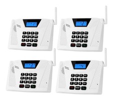 4 Pack Intercoms Wireless for Home Upgraded, Hands Free Intercom 5300ft