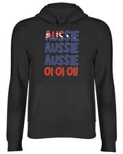 Aussie Oi Oi Oi Australia Outback Down Under Hoodie Mens Womens Hooded Top