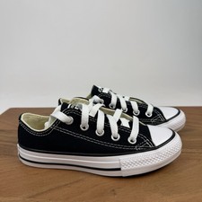 New NIB Little Kids Converse Chuck Taylor All Star OX Black Sneaker 11 C