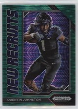 2023 Prizm Draft Picks New Recruits Green Pulsar 11/25 Quentin Johnston n0c