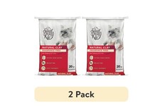  2 pack Special Kitty Natural Clay Cat Litter, Unscented, 25 lb