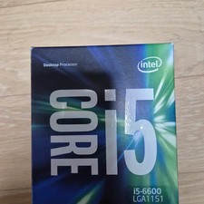 Intel Core i5 6600 CPU with Box & Unused Cooler