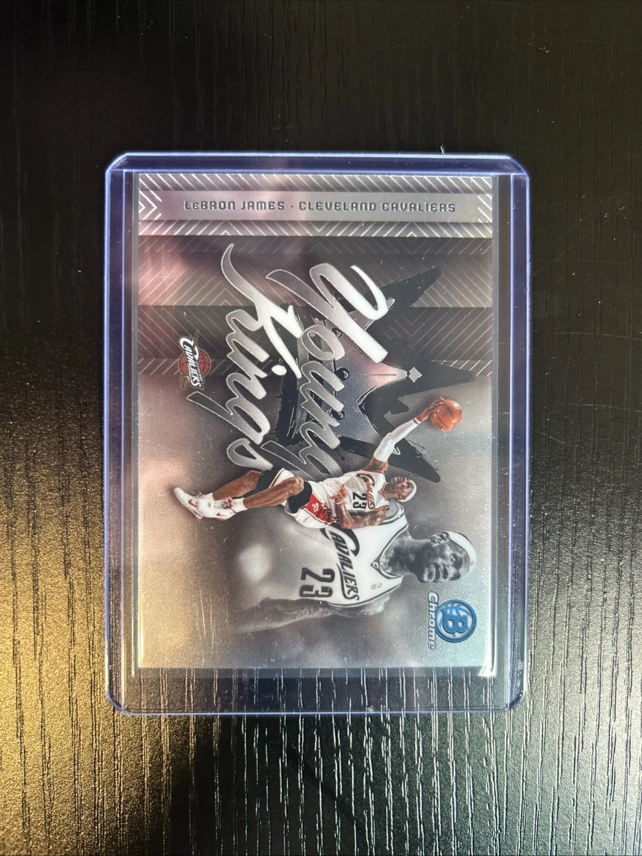 貴重　Lebron James Bowman Chrome RC BGS9 Lebron James Topps Chrome Rookie Refractor Card BGS 9.5 Gem Mint