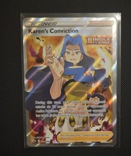 Pokemon Karen's Conviction Chilling Reign Full Art Card 193/198 TCG