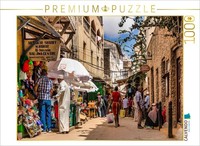 Calvendo Puzzle Die HauptstraßE In Lamu-Stadt | 1000 Teile Lege-GrößE 64X48Cm Fo