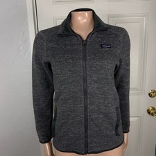 Patagonia Better Sweater Youth Unisex 12 Knit Fleece lined full zip Boys Girl M6