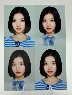2025 K-Ppo Rookie  Teleca Collection Card  Hearts2Hearts JIWOO [RARE] H2H-041 I