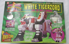 MIGHT MORPHIN POWER RANGER WHITE TIGERZORD WITH BOX