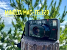 Minolta MAC-TELE60 Compact Film Camera Used Tested From Japan