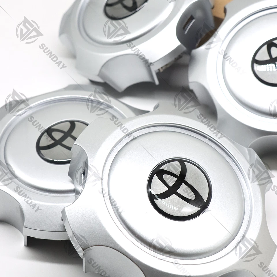 4PCS Wheel Center Caps Hub for Tacoma Tundra 4Runner 6 Lugs 15” and 16” Rim - Image 4 of 4