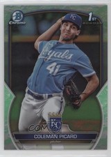 2023 Bowman Draft Chrome Lunar Glow Refractor Coleman Picard #BDC-161 12yh