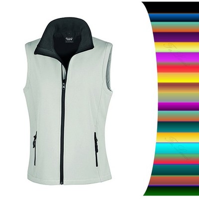 Result Core Damen Weste Bodywarmer Übergangs Jacke Ärmellos Soft Shell
