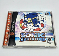 SEGA Sonic Adventure Sega Dreamcast NTSC-U/C E 1999 w/ Manual