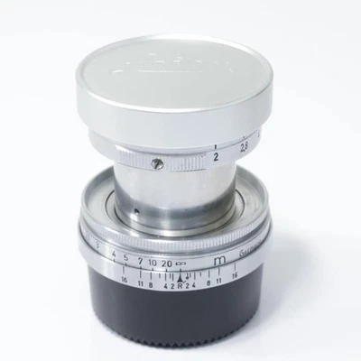 Leica Summitar Objectif Standard 50mm F2 à Mise au Point Manuelle LTM L39 - Photo 1/4