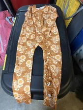 Sweethoney Zip Up Layette 4T Fall Color Brownish Orange Color Looks NWOT