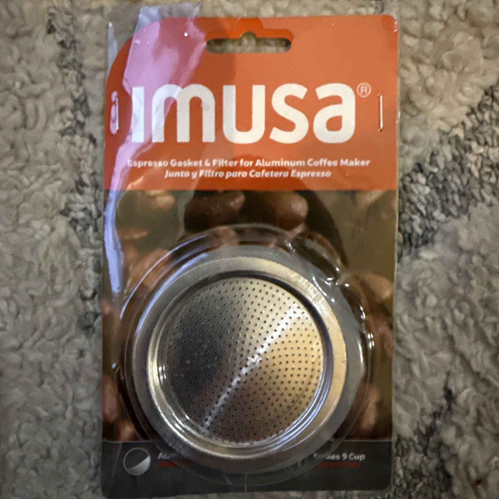 . Aluminum Coffee Maker.