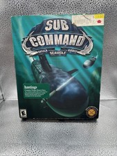 Sub Command: Seawolf PC  Game Big Box (2001) EA Complete In Box *FREE SHIPPING*