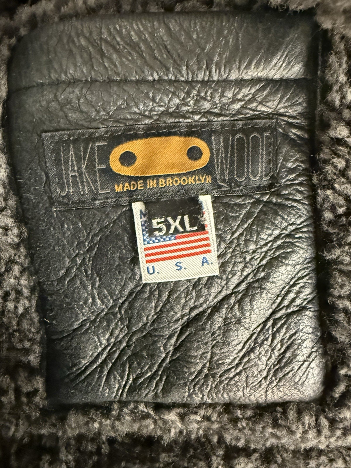 Custom Made Shearling Leather Jacket Handmade in … - image 2