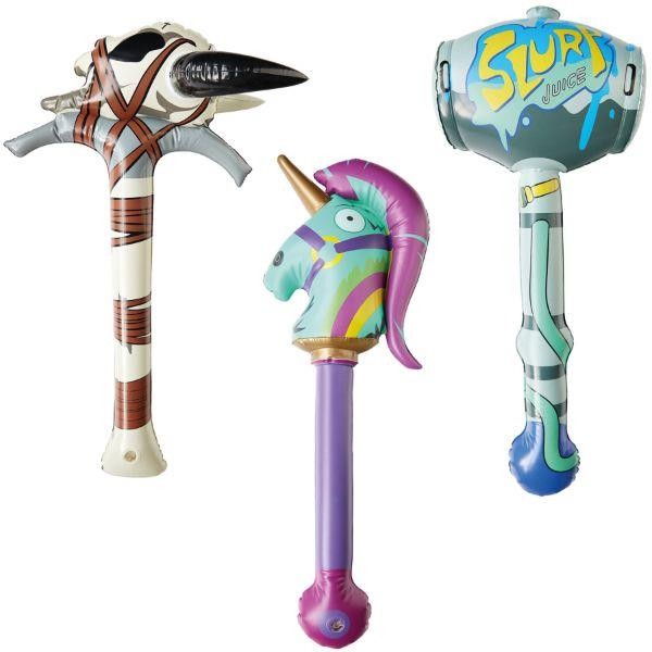Fortnite Inflatable Pickaxes Fancy Dress Video Game Costume