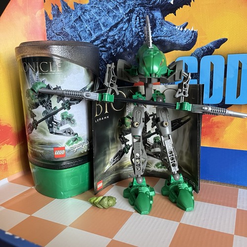 Bionicle Rahkshi Lerahk Set 8589 Complete w/ Kraata and Canister - Picture 3 of 5