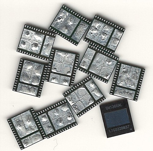 Bitmain BM1366AL/AG ASIC Chip S19 XP Bitcoin Miner Repair/Bitaxe (Lot of 10 + 1)