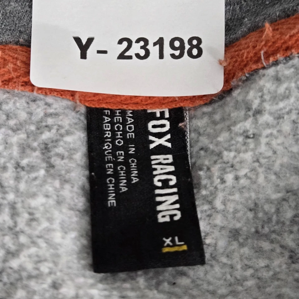 Fox Racing Women Hoodie XL Gray Wild 'n Free Logo Embroidery Cactus Sunset - Image 3 of 4