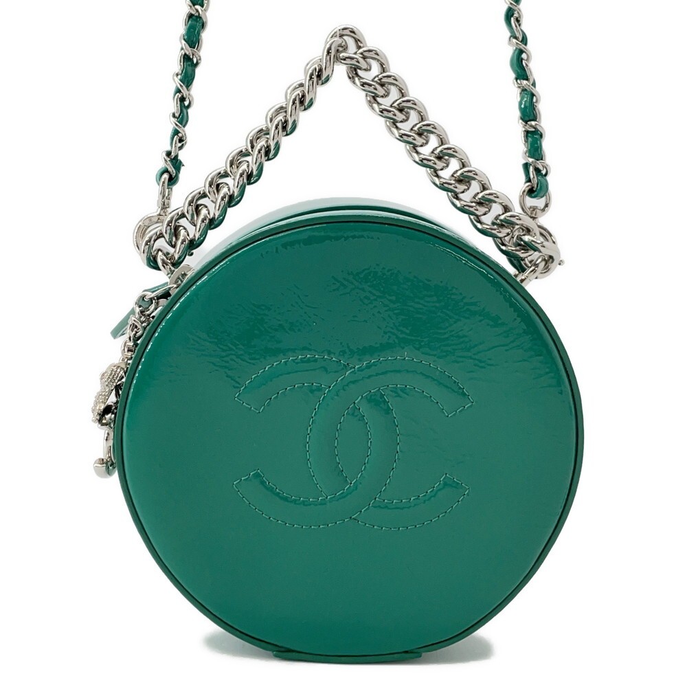 CHANEL Chain Shoulder Bag Round As Earth Patent A91946 CHANEL  Assurance