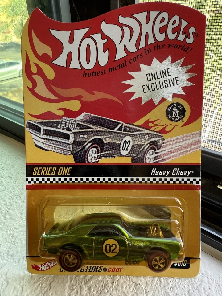 2001 风火轮 RLC 系列 1 重型雪佛兰收藏家 # 010 英寸原装蛤蜊 — 第 3/4 张图片