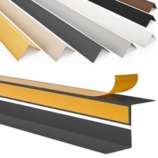 Quest Winkelprofil Selbstklebend für Innenecken Kantenschutz PVC Kunststoff