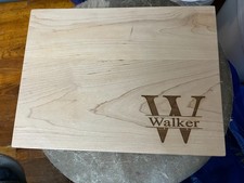 Maple Wood Cutting Board, New Without Tags