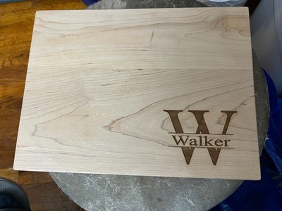 Maple Wood Cutting Board, New Without Tags
