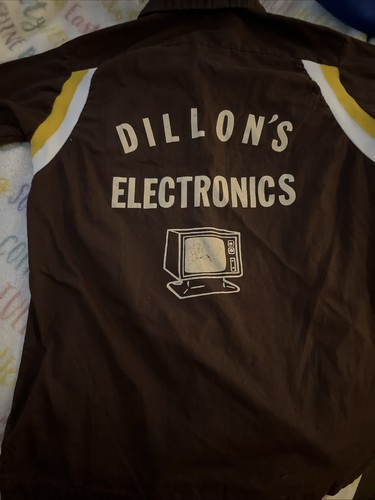 Bowling Shirt Vintage Damen Gr. 32 Dillon Electronics Jeans 60er Jahre - Bild 2 von 4