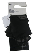 Nike Women's Gym Elemental Training Gloves Size M Medium - Black