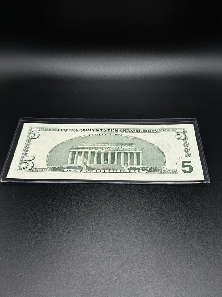 2003-$5 Dollars STAR NOTE uncirculated .RARE. - Image 4 of 4